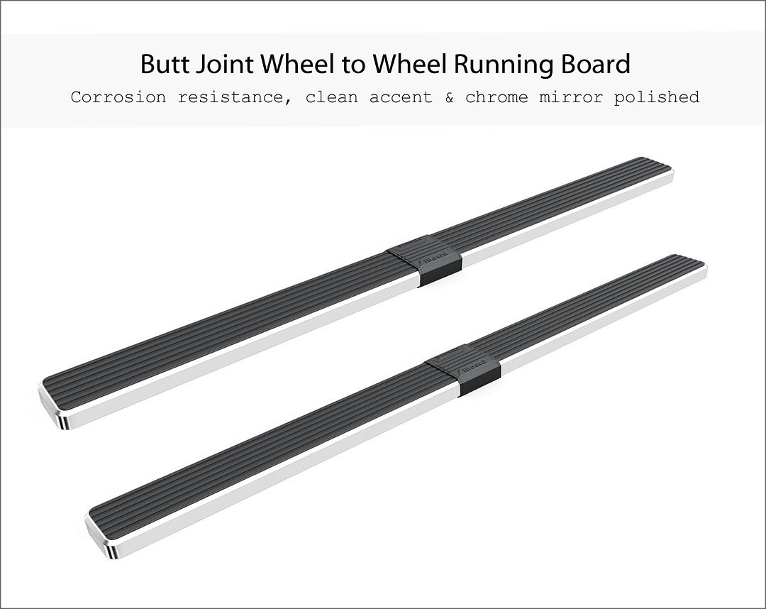 15-24 Ford F-250 F-350 F-450 F-550 Extended Cab Chrome 6in Board