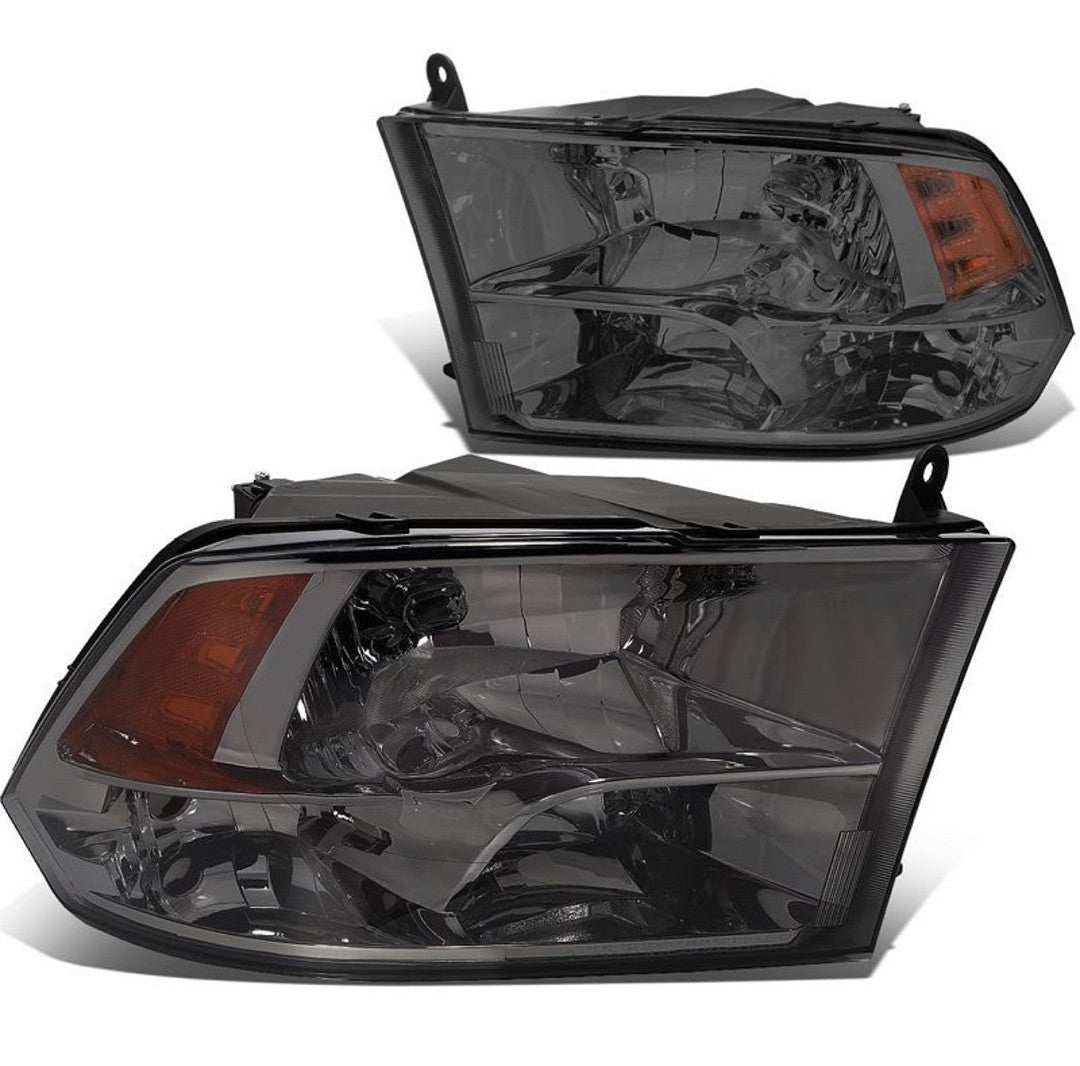 09-18 Dodge Ram smoked housing / lends amber headlights