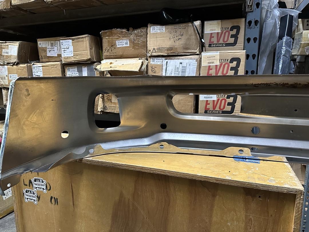 14-18 Dodge Ram 1500 / 19-23 Ram 1500 Classic Chrome Bumper W/ Parking Sensor Holes & Fog Light Cutouts