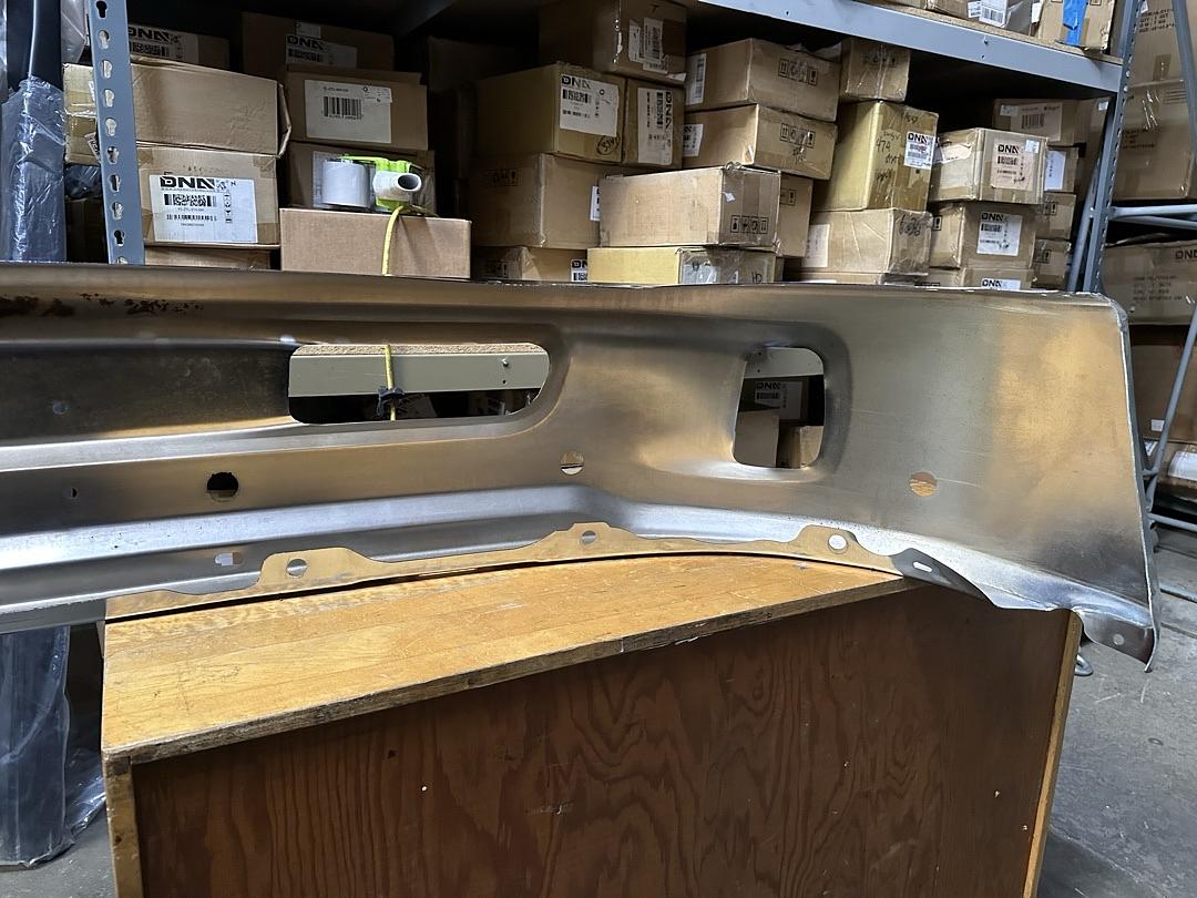 14-18 Dodge Ram 1500 / 19-23 Ram 1500 Classic Chrome Bumper W/ Parking Sensor Holes & Fog Light Cutouts