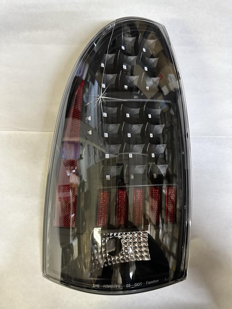 AI TL-TTAC05-LED-BK-CL1 05-15 Toyota Tacoma Black Housing LED Taillight