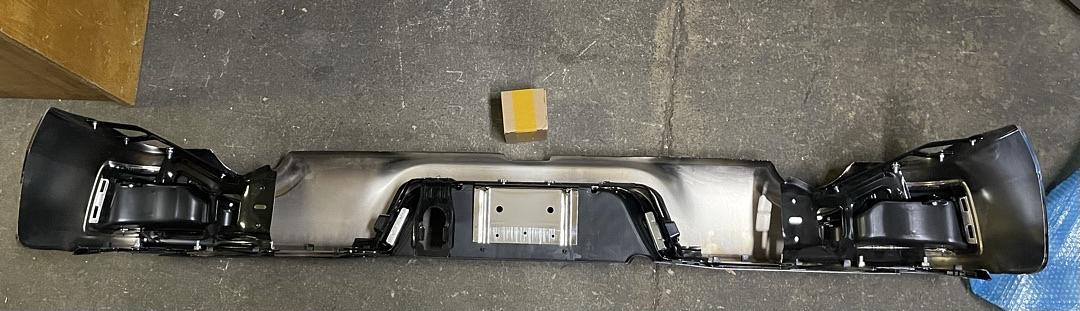 Rear Step Bumper Compatible With Ram 1500 2009-2010/Ram 1500 2011-2018/Ram 1500 Classic 2019-2023/Without Sensor Hole,with Dual Exhaust Cutouts, CH1103118