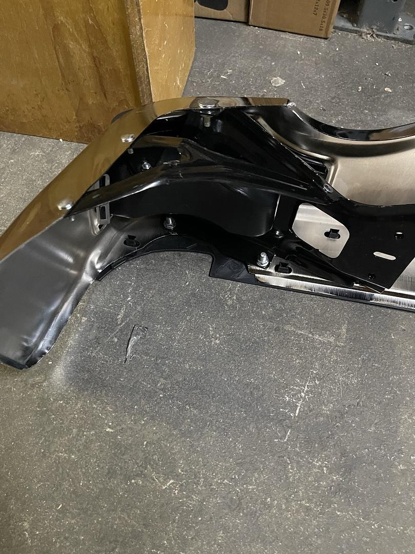 Rear Step Bumper Compatible With Ram 1500 2009-2010/Ram 1500 2011-2018/Ram 1500 Classic 2019-2023/Without Sensor Hole,with Dual Exhaust Cutouts, CH1103118