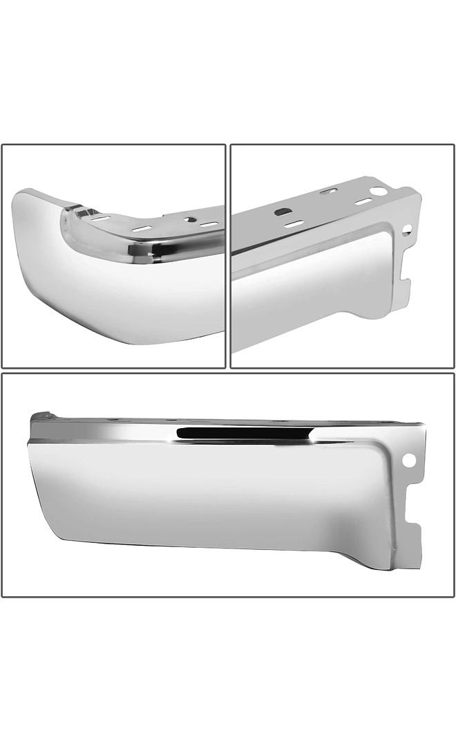 09-14 Ford F150 Fleetside Rear Bumper Face Bar End Cap Left Driver Side