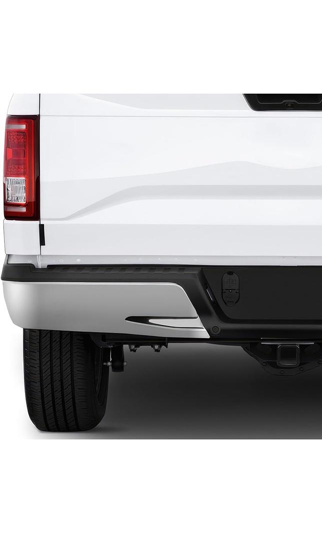 15-20 Ford F150 Steel Rear Left Bumper Endcap , Chrome,