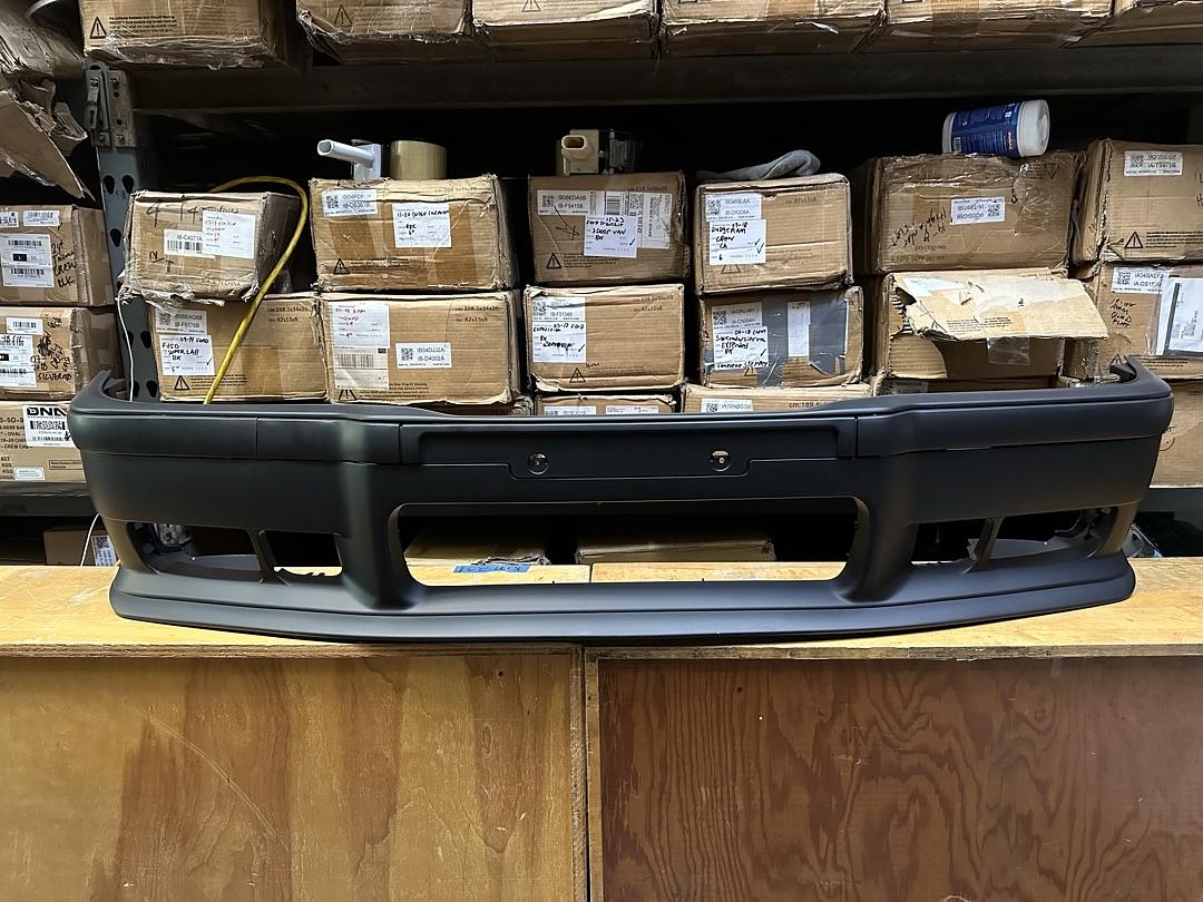 92-99 BMW E36 Front Bumper black m3 style