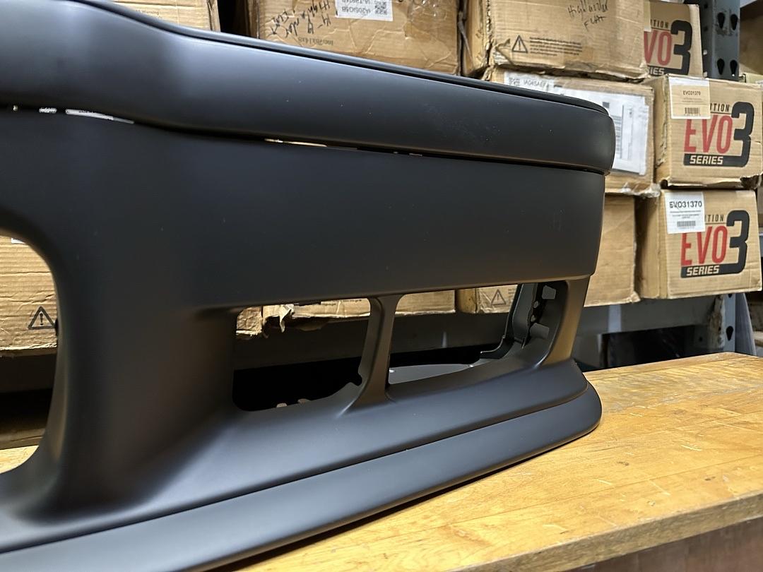 92-99 BMW E36 Front Bumper black m3 style