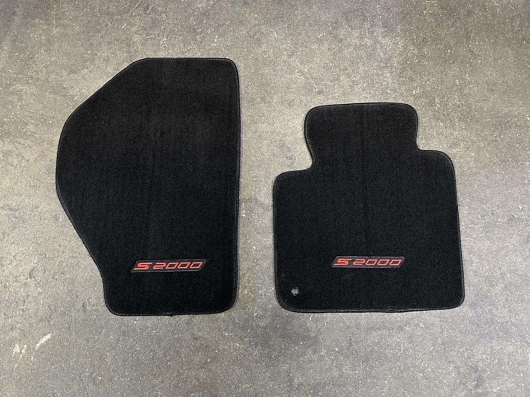 00-09 Honda S2000 NRG Floor Mats S2000 Logo 2-Piece