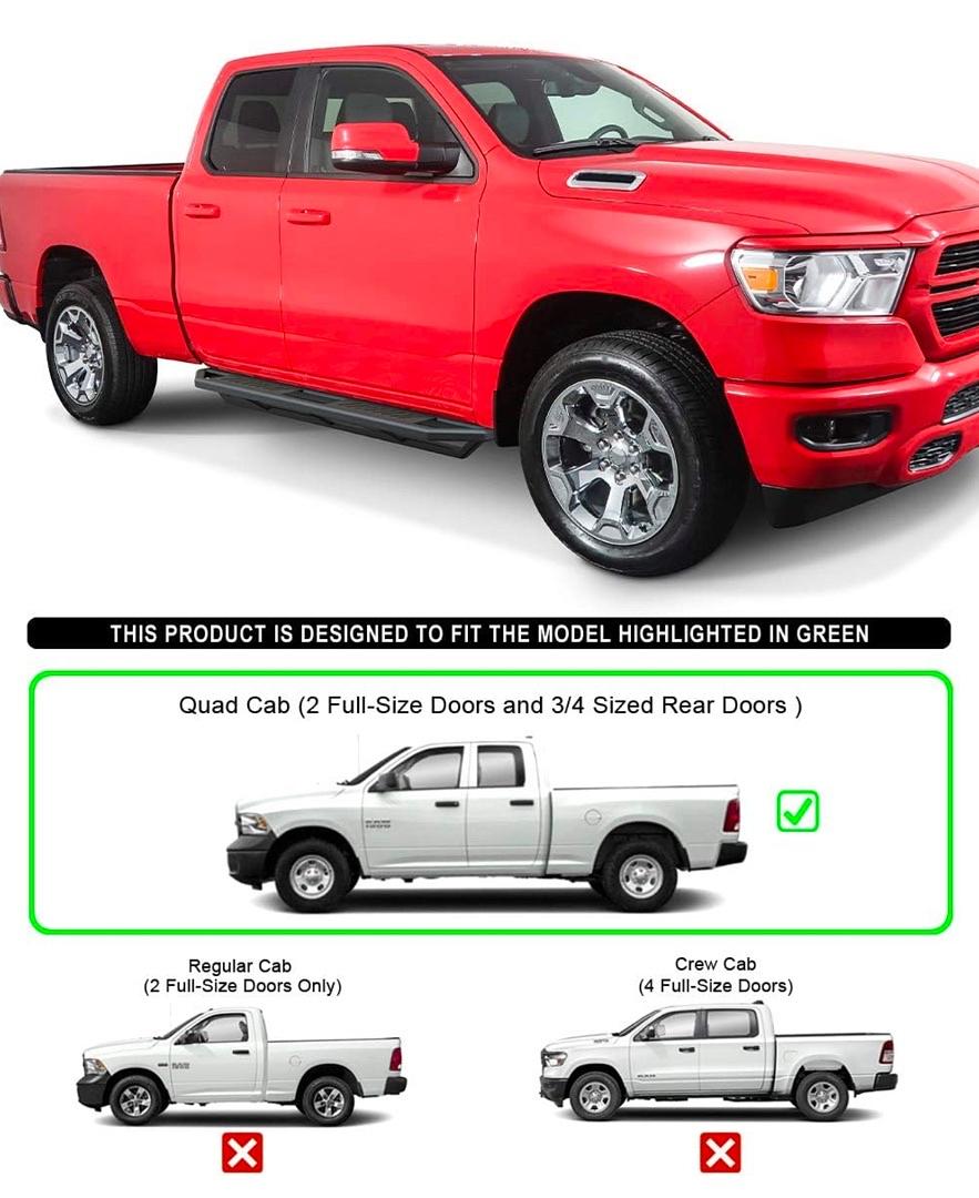 09-18 Dodge Ram QUAD Cab Flat Iarmor