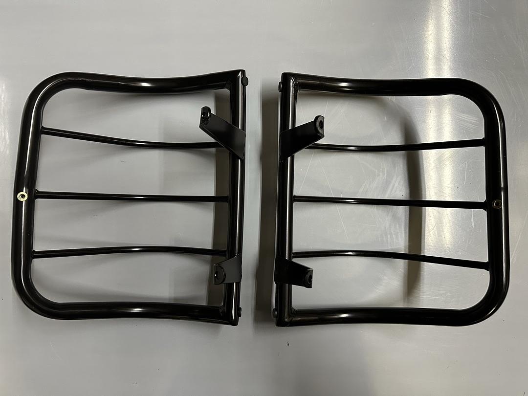 96-04 Nissan Pathfinder R50 Black Coated Steel Tail Light/Lamp Guard+Mounting Kit