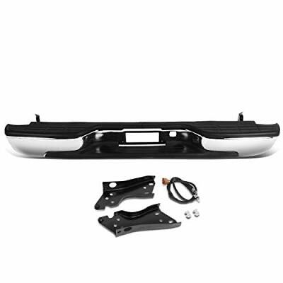 99-06 Chevy Silverado/ GMC Sierra 1500 99-04 Silverado/ Sierra 2500 Chrome And Chrome Rear Bumper