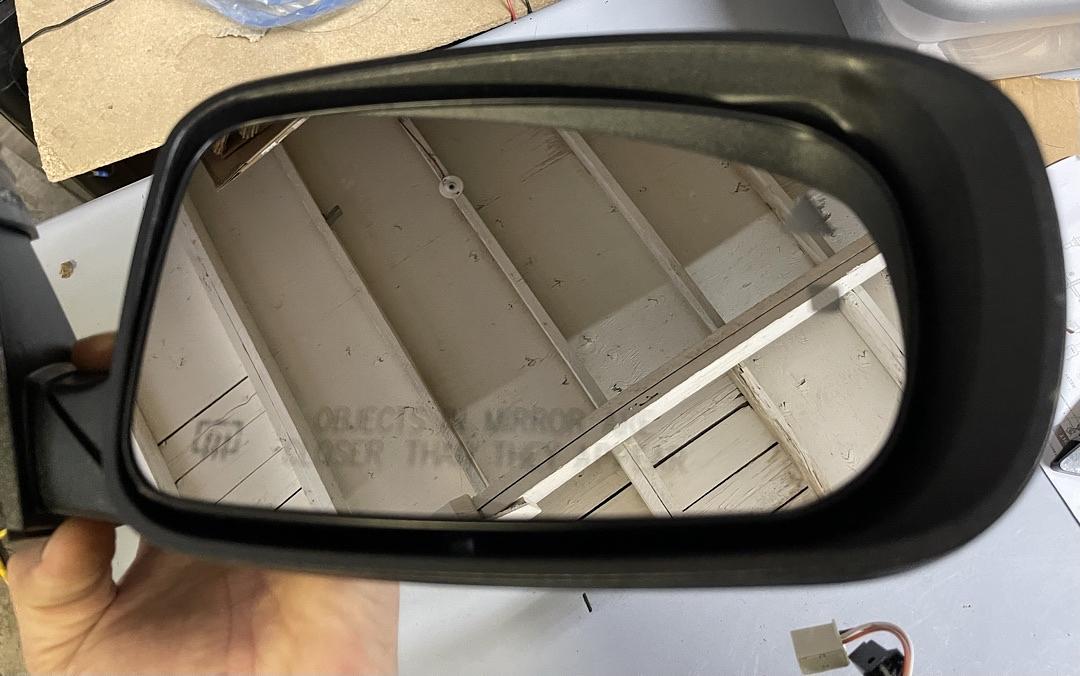 Factory Style Powered Heated Right Side Door View Mirror w/Blind Spot Detection Compatible with 2011-2019 Charger