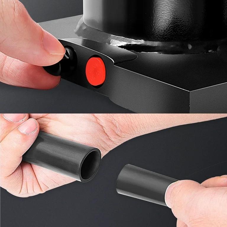 17'' 6 Tons (13227 lbs) Car Pickup SUV Auto Repair Manual Automotive Hydraulic Welded Bottle Jack Black
