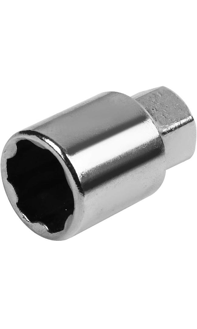 20Pcs M12 x 1.25 7075-T6 Aluminum 50mm Open-End Lug Nut w/Socket Key (Red)