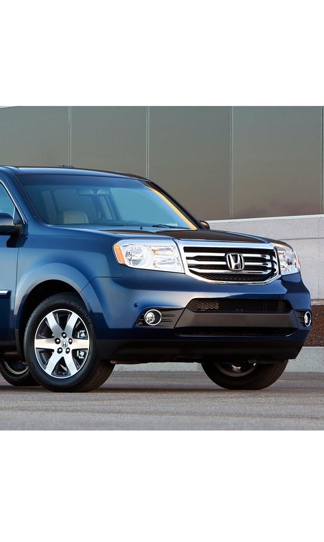 Front Bumper Fog Light Driver & Passenger Side Enhance visibility [Compatible with 12-15 Honda Pilot]