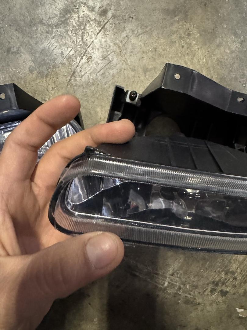 As IS FL-ZTL-115-CH. Ford Mustang GT Fog Lights for 1999 to 2004
