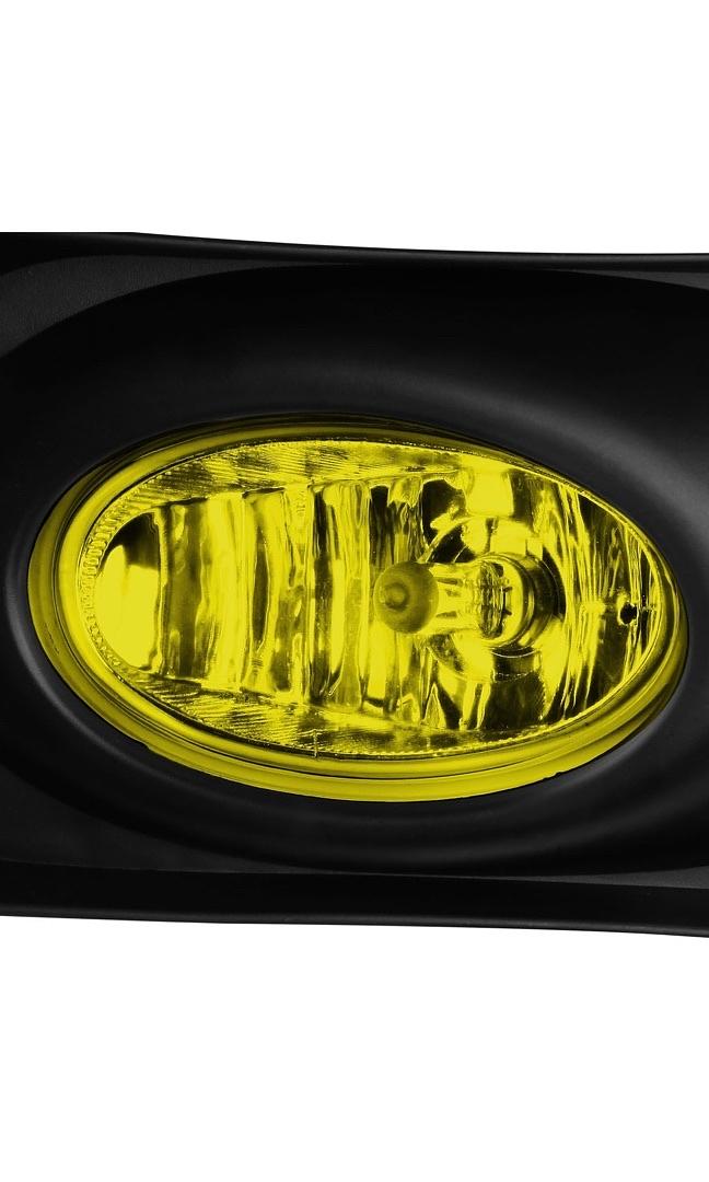 Front Bumper Fog Light Driver & Passenger Side Enhance visibility [Compatible with 04-05 Acura TSX]