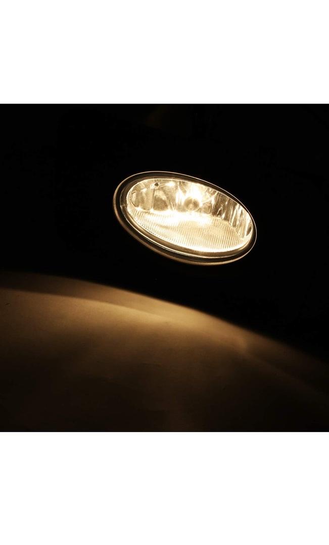 Front Bumper Fog Light Driver & Passenger Side Enhance visibility [Compatible with 04-05 Acura TSX]