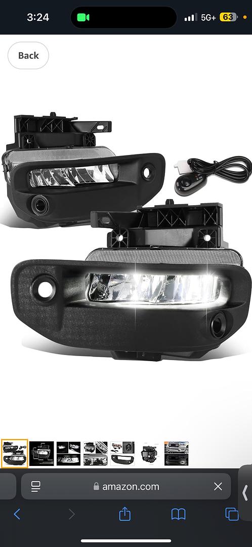 ‚úÖFL-ZTL-350-CH 19-22 Dodge Ram 1500 Fog Lights