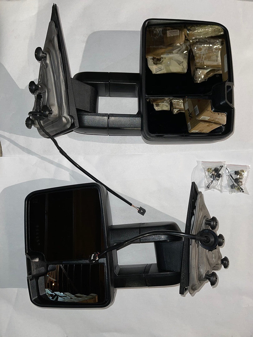 14-18 Chevy silverado / GMC Sierra Black/ amber