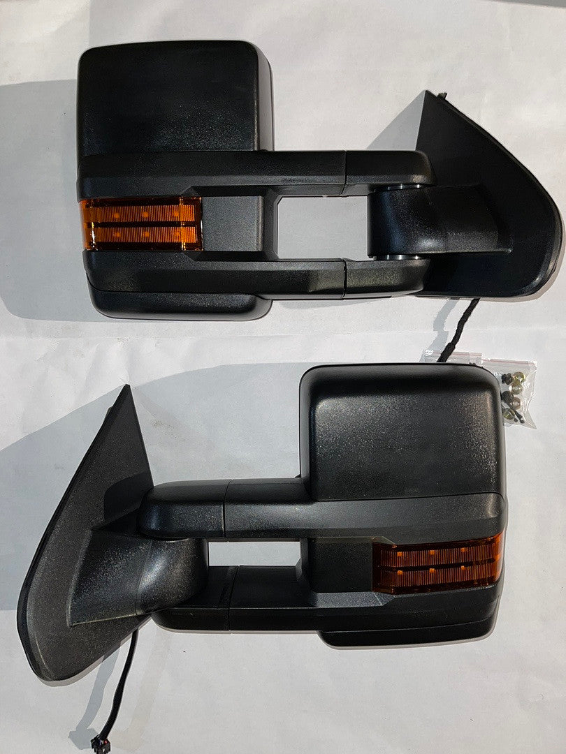 14-18 Chevy silverado / GMC Sierra Black/ amber