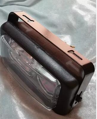 UNIVERSAL FOG LIGHTS DUAL BEAM 6.5" X 3" JEEP GMC FORD CHEVY DODGE CJ5 CJ7