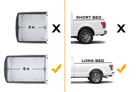 04-12 Chevy Colorado, GMC Canyon 6 Ft. Bed Soft Tri-Fold Tonneau Cover