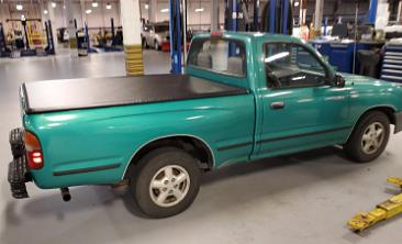 95-04 Tacoma 6Ft Styleside Bed, Truck Bed Soft Tri-Fold Adjustable Tonneau Cover