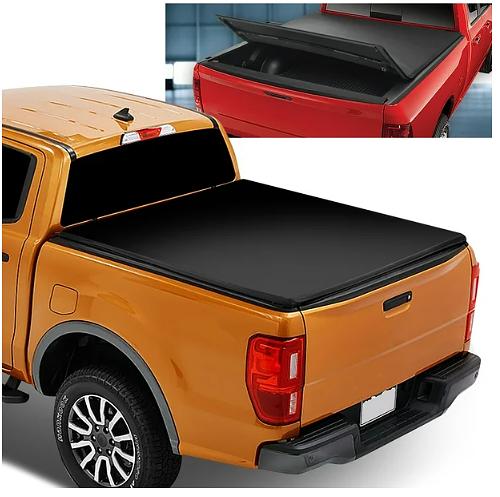 19-21 Ford Ranger 5 Ft. Bed Soft Tri-Fold Tonneau Cover