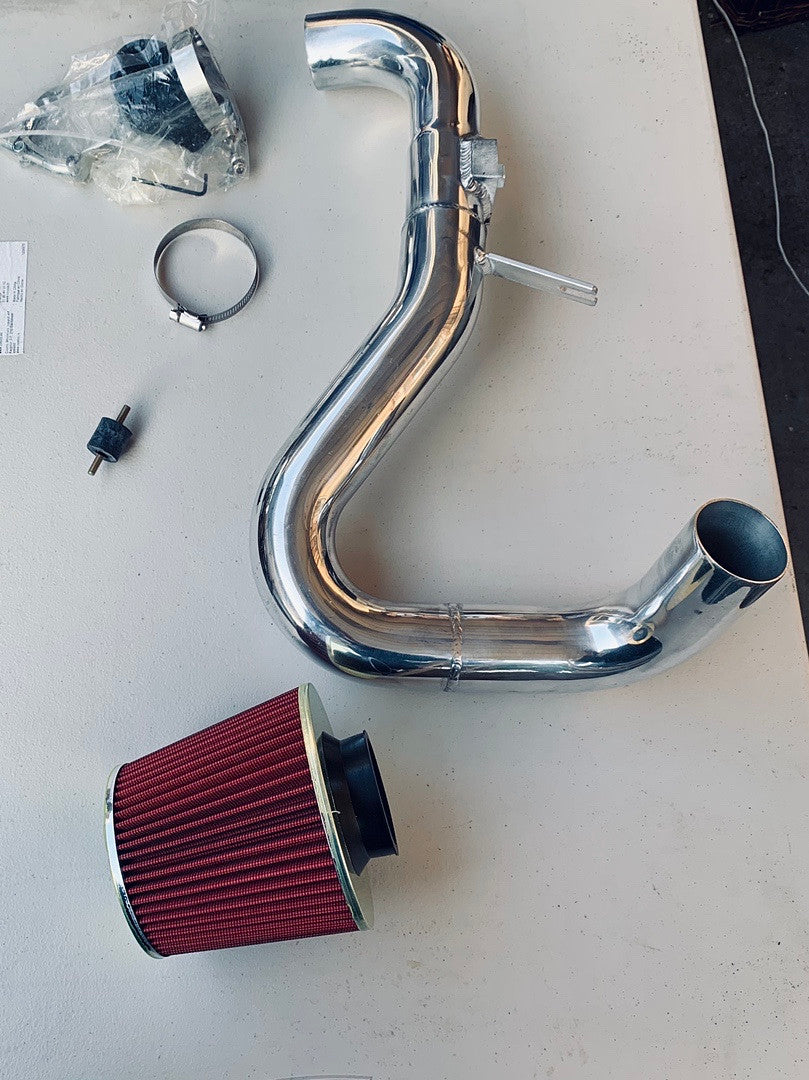 Aluminum Cold Air Intake System w/Red Filter 07-09 Yaris