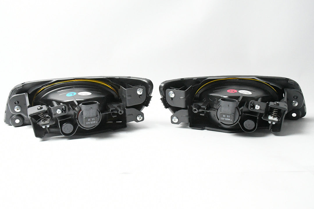 Front Bumper Amber Fog Lights Enhance visibility for 2012 Honda Civic Sedan