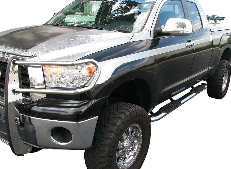 Steelcraft 433109P 5 in. Premium Oval Side Bar Polished Stainless Steel 5 in. Premium Oval Side Bar