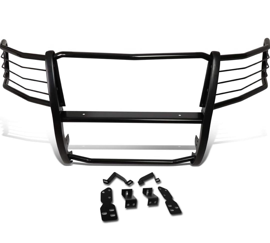 Mild Steel Front Bumper Brush Grille Guard Compatible with 07-13 Silverado 1500