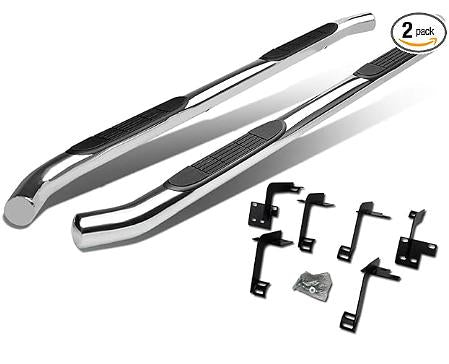 19-22 Ram 1500 Crew Cab 3‚Äù Wide Stainless Steel Side Step Bar Running Boards
