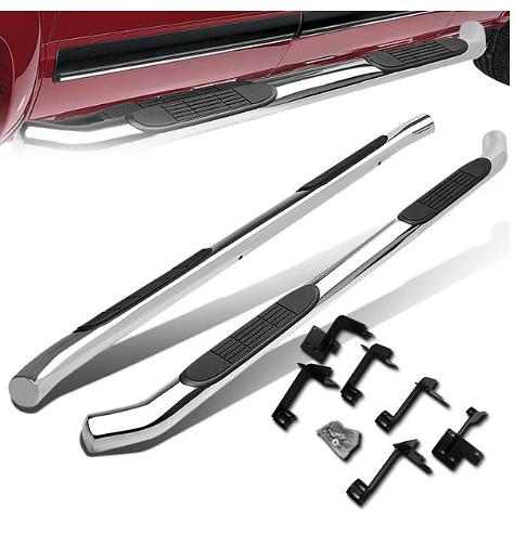 19-22 Ram 1500 Crew Cab 3‚Äù Wide Stainless Steel Side Step Bar Running Boards