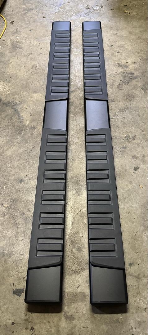 2007 to 2018 Chevy Silverado Sierra Black 6 inch Running Boards Estribos Side Step