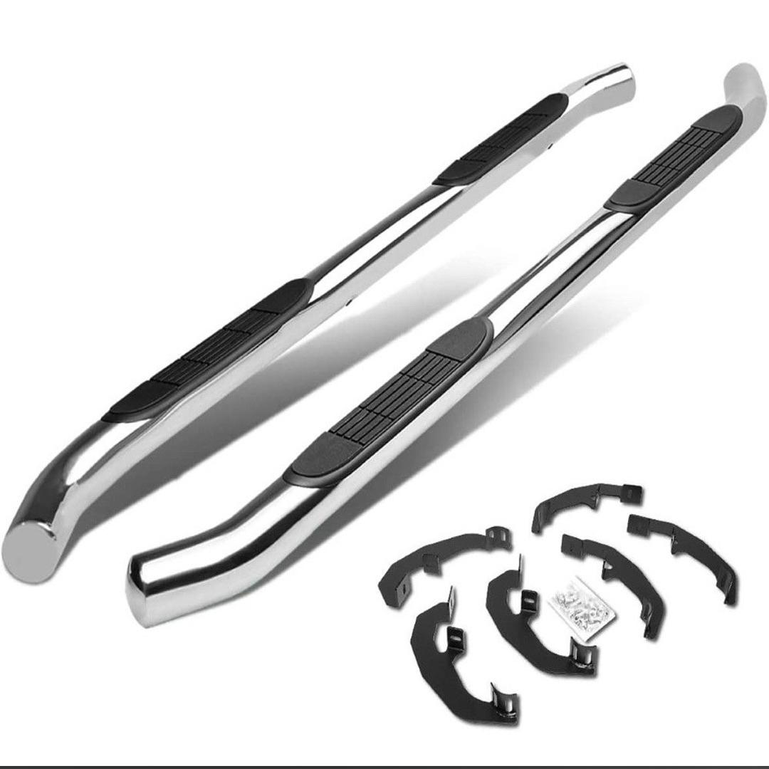 In 19-24 Chevy Silverado Extended Cab Running Boards Stepb-3-066-ss