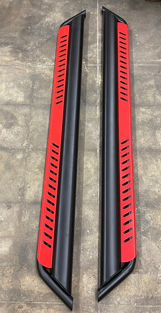 2018 to 2022 Jeep Wrangler 4 door Running boards nerf bars side step estribos