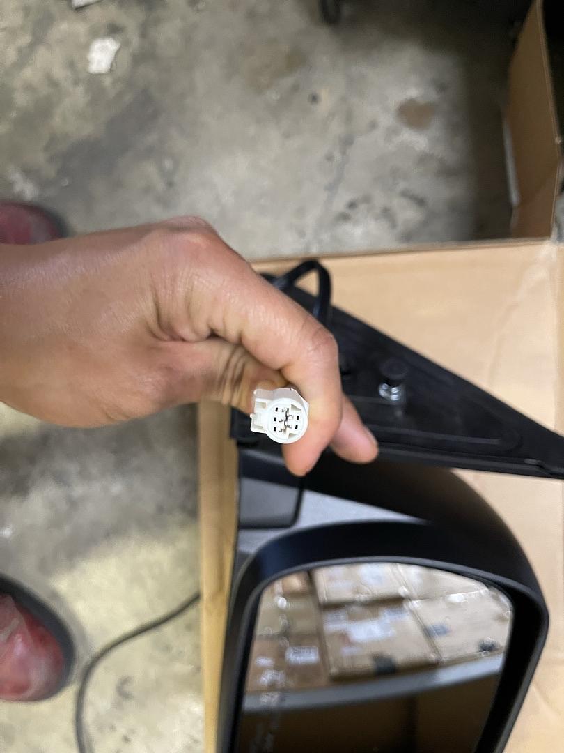 Factory Style Powered Passenger/Right Side View Door Mirror Compatible with 05-11 Toyota Tacoma