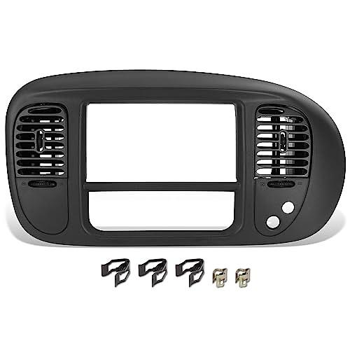OE Style Dash Panel Bezel Compatible with 97-03 Ford F150 / 04 F150 Heritage / 97-02 Expedition 2WD, Black, ZTL-Y-0305-BK