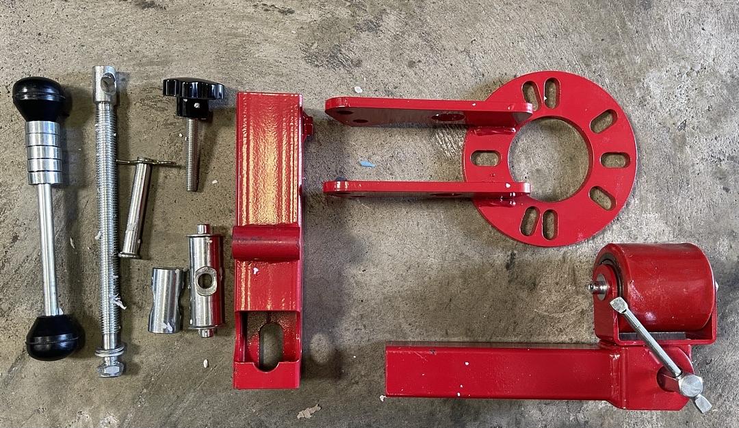Fender Roller Reforming Extending Tool Heavy Duty Wheel Arch Roller Flaring Former for Automobile Maintenance, Red