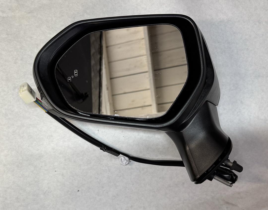 Driver Side Powered Heated Manual Folding Rear View Mirror w/Turn Signal Compatible with 2018-2020 Camry