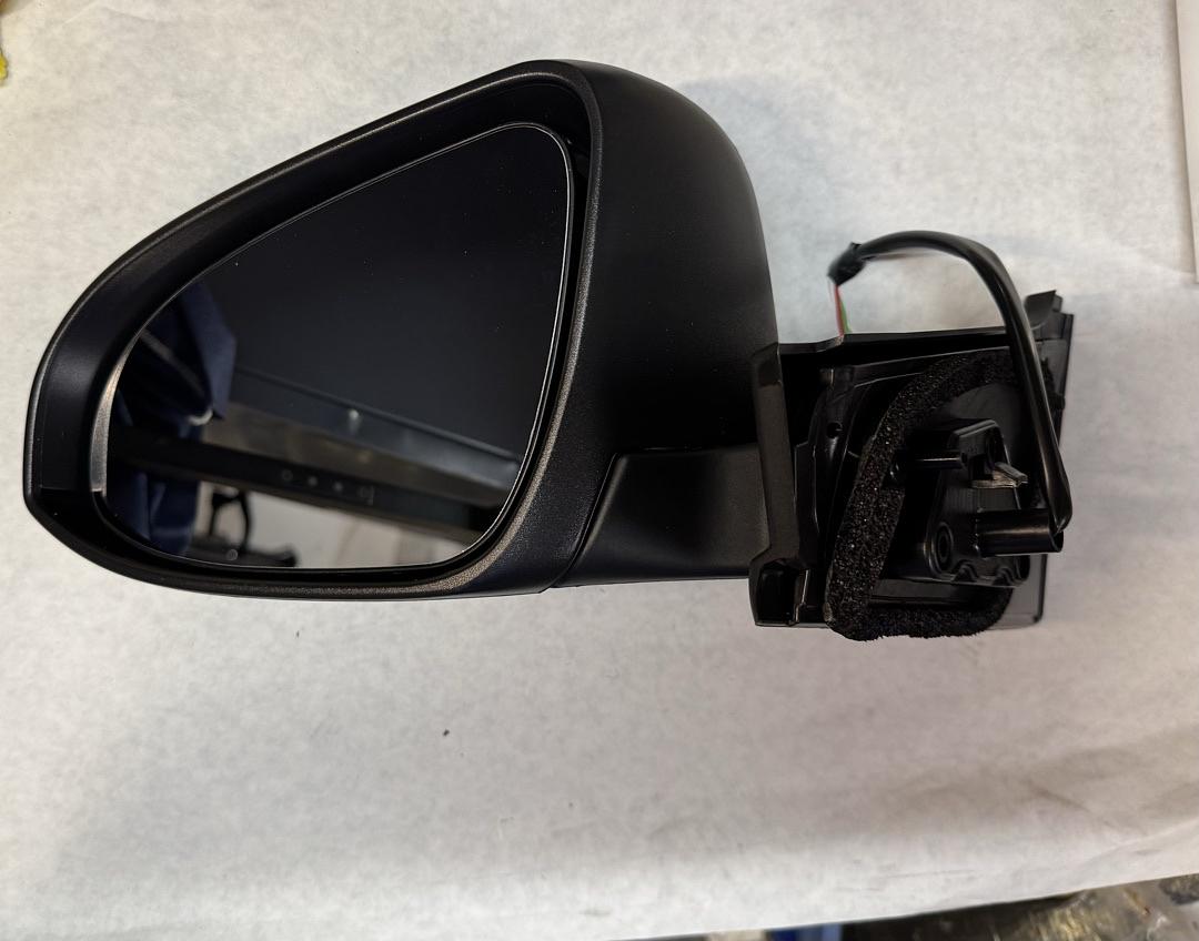 Non Heated Powered Adjustment Left Driver Folding Side Mirror Compatible with 2015-2018 Yaris