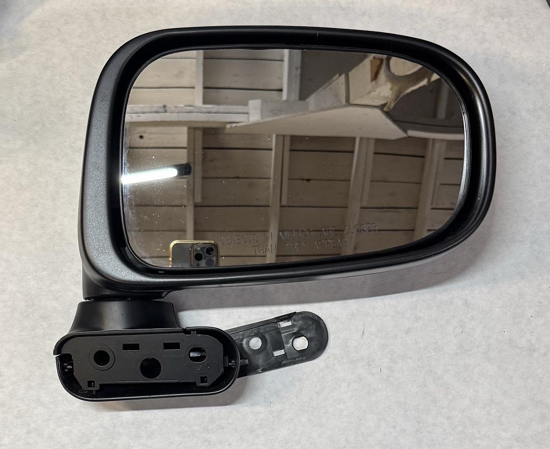 ‚úÖOEM-MR-TO1321156 Manual Folding Right Passenger Side Mirror Compatible with 91-97 Toyota Previa,Textured Black