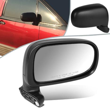 ‚úÖOEM-MR-TO1321156 Manual Folding Right Passenger Side Mirror Compatible with 91-97 Toyota Previa,Textured Black
