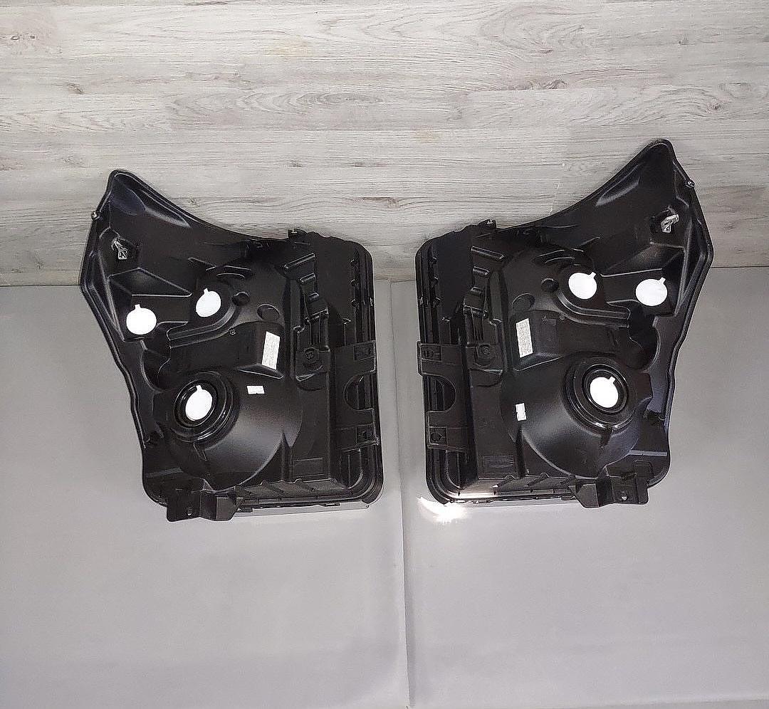 11-16 F-250 /F-350 /F-450 /F-550 SD Chrome Amber Headlights Replacement