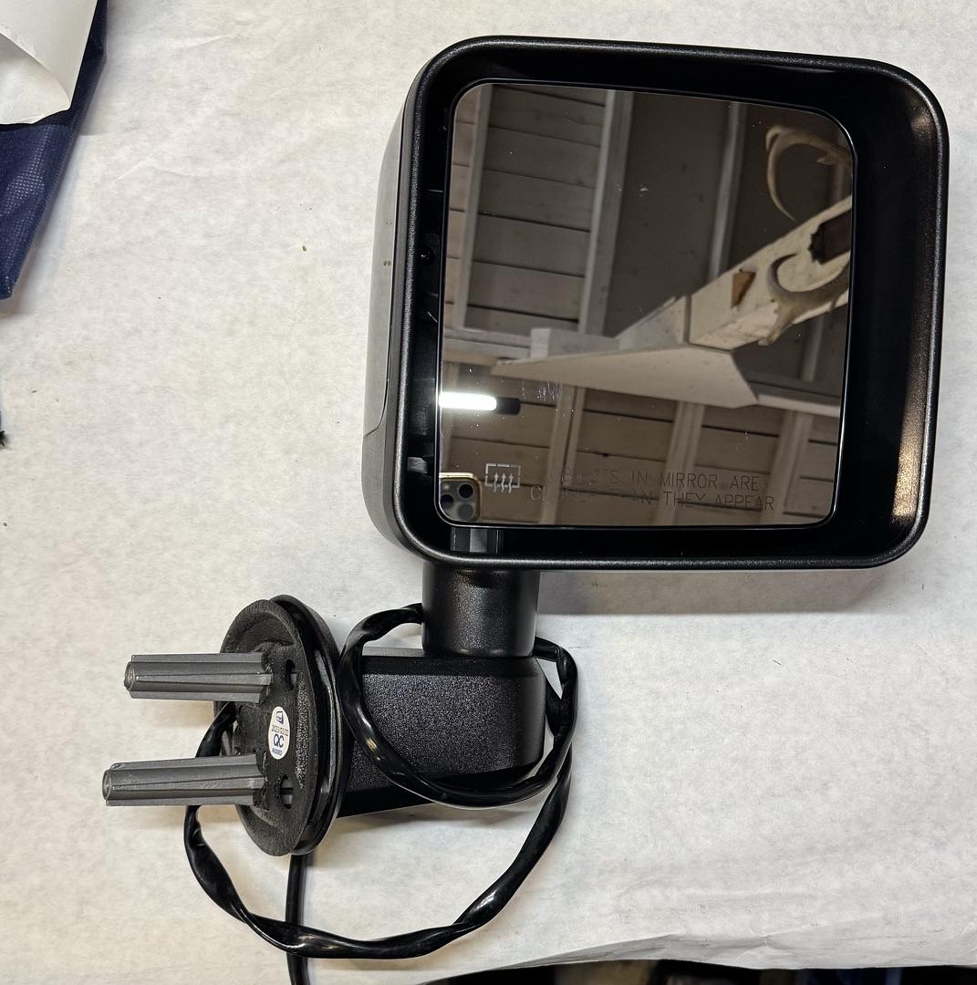 Passenger Side Power Adjustment Heated Folding Rear View Mirror Compatible with 2015-2017 Wrangler / 2018 Wrangler JK