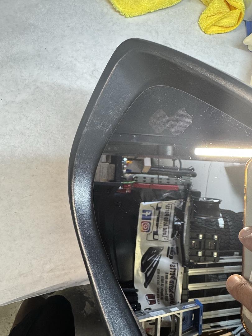 Left Driver Heated Powered Side Mirror w/Turn Signal Blind Spot Detection Compatible with 17-18 Mazda 3