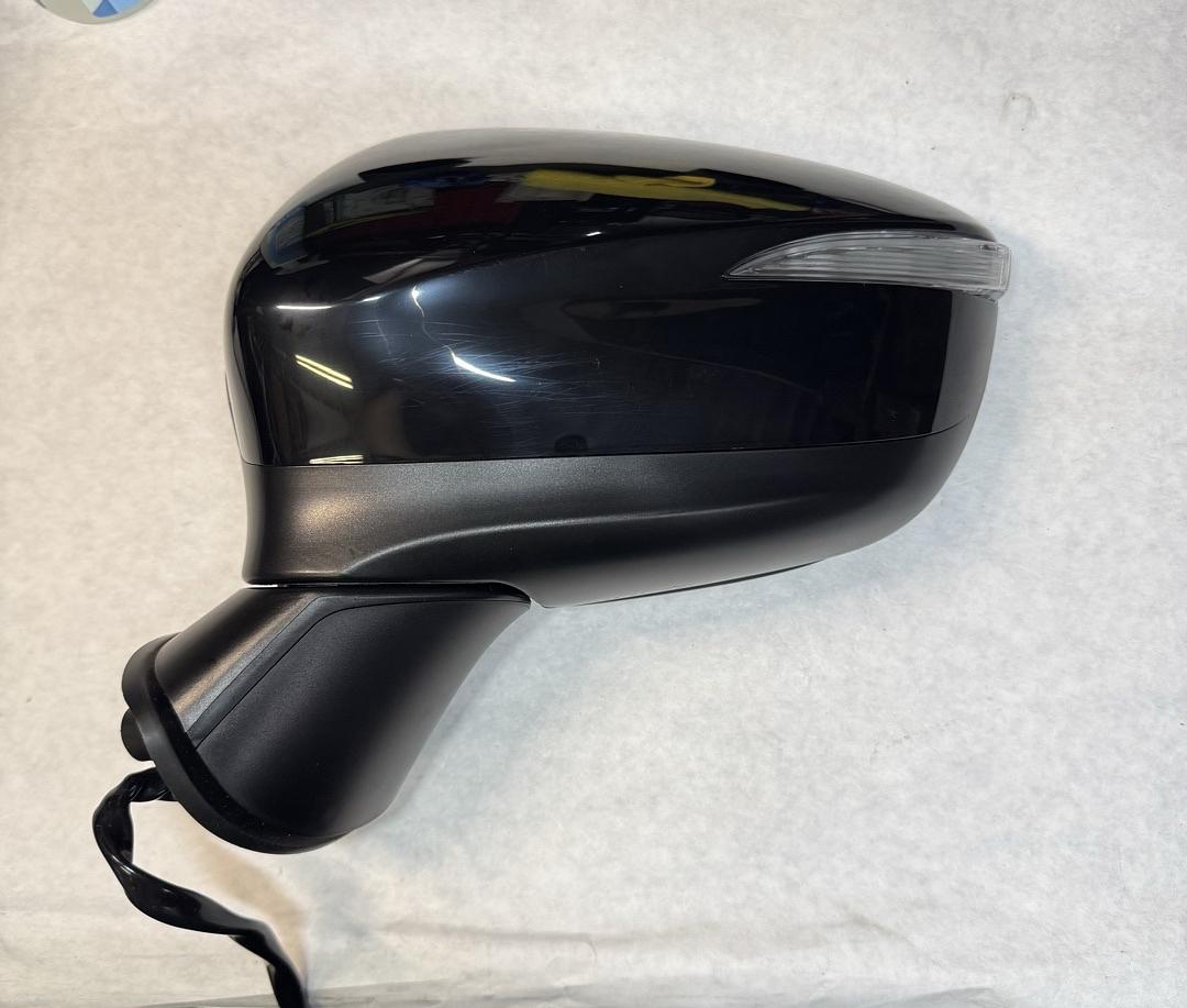 Left Driver Heated Powered Side Mirror w/Turn Signal Blind Spot Detection Compatible with 16-19 Mazda CX-3