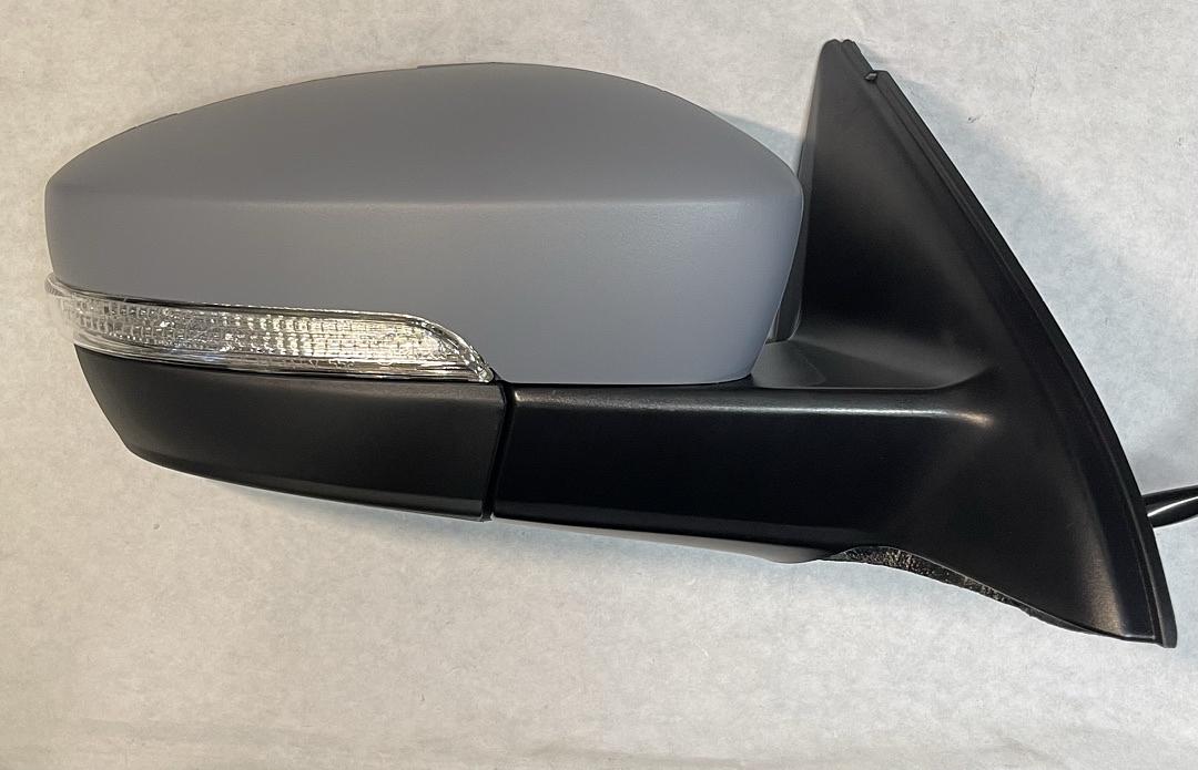Powered Adjustment Heated Folding Right Passenger Side Rear View Mirror w/Turn Signal Compatible with 2011-2018 Jetta